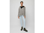Chemise trompe-l'œil façon tweed