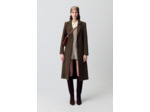 Manteau long laine