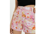 Short en imprimé Flower Power