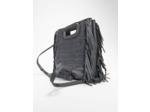 Sac M en cuir croco