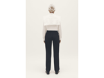 Pantalon tailleur bleu marine