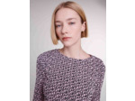 Robe courte à imprimé