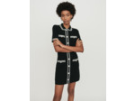 Robe droite détails bijoux