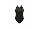 Maillot de bain Femme W ARENA GRAPHIC SWIMSUIT V BACK Noir