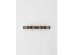 Ceinture en suède à double boucle