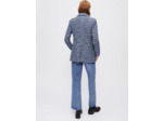 Veste en tweed croisée