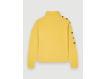 Pull en cachemire avec pressions dorés