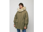 Parka en coton à capuche