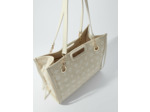 Cabas en toile imprimée clover