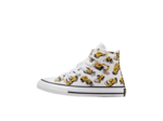 Chuck Taylor All Star 1V Hi White/Black/Amarillo