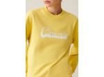 Sweatshirt ample imprimé Claudie