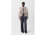 Manteau fausse fourrure léopard