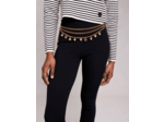 Pantalon en maille côtelée