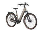 Vélo urbain/trekking électrique E-HORIZON TOUR 20 BELT WAVE Argent Chaud