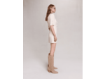 Robe courte en tweed