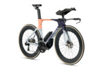 Vélo de triathlon ORDU M10ILTD UCI Argent/Tanzanite/Orange