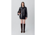 Veste large cuir