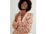 Robe en coton imprimé