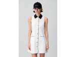 Robe courte sans manches
