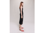 Jupe midi à sequins