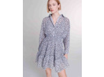 Robe courte fleurie