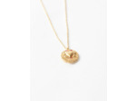 Collier "Mon cœur" en plaqué or