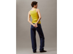 T-SHIRT SANS MANCHES EN COTON RIB