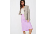 Jupe en satin de soie