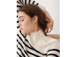 Pull marinière en cachemire