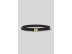 Ceinture cuir boucle dorée