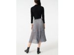 Jupe en jacquard et lurex imprimé