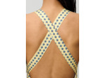 Robe longue satinée