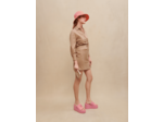 Robe courte boutonnée