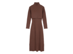Robe longue 2-en1 en laine
