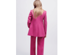 Veste de tailleur croisée et stretch