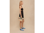 Robe courte ajourée