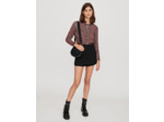 Short jupe en crêpe