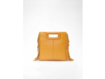 Sac M en cuir à franges