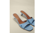 Mules en cuir
