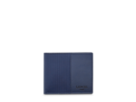 JIMMY CUIR LISSE / CUIR EMBOSSE - Compact - Bleu Petrole