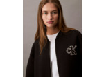 VESTE BOMBER ZIPPÉE EN SCUBA OVERSIZE