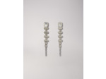 Boucles d'oreilles strass cascade