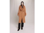 Manteau long en laine