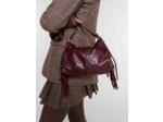 Sac Miss M mini en cuir craquelé