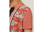 Chemise foulard à manches courtes