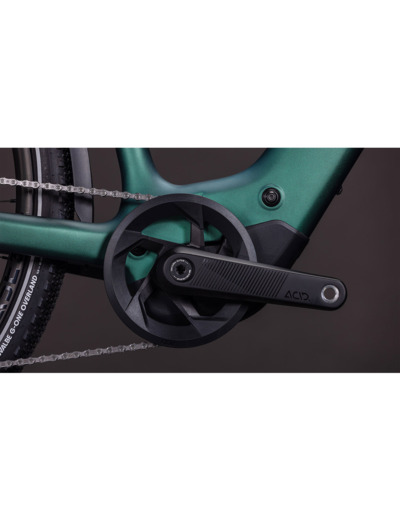 Vélo trekking électrique KATHMANDU HYBRID C:62 SLT 400X Vert/Chrome