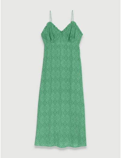 Robe longue à bretelles