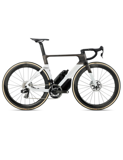 Vélo de route ORCA AERO M11ELTD Or Blanc/Carbone
