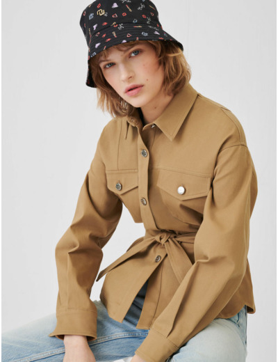 Blouson façon surchemise