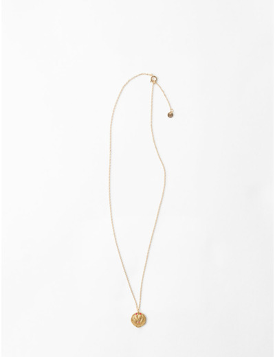 Collier "Mon cœur" en plaqué or